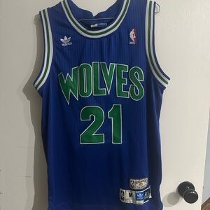 Minnesota Timberwolves Vintage (1995-96) Kevin Garnett Mitchell Ness Jersey (M)